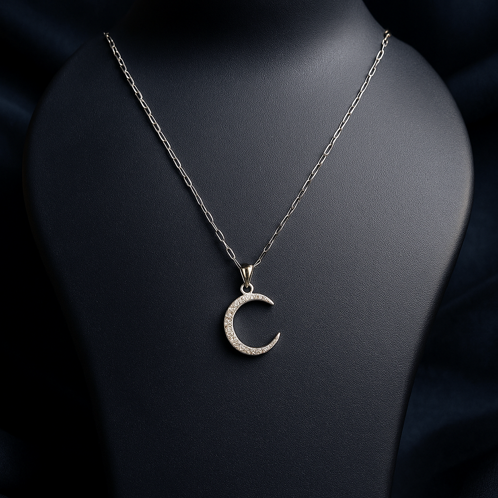 Crescent Moon Pendant