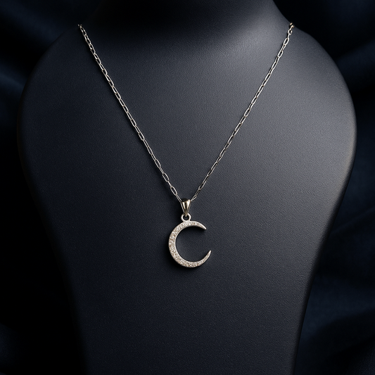 Crescent Moon Pendant