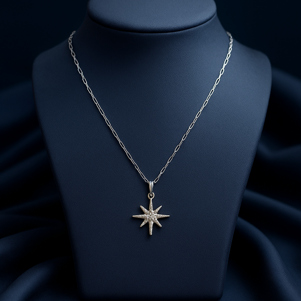 Eight Pointed Star Pendant