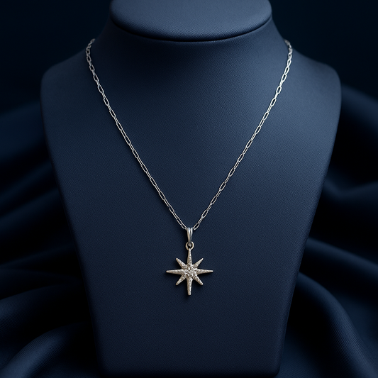 Eight Pointed Star Pendant